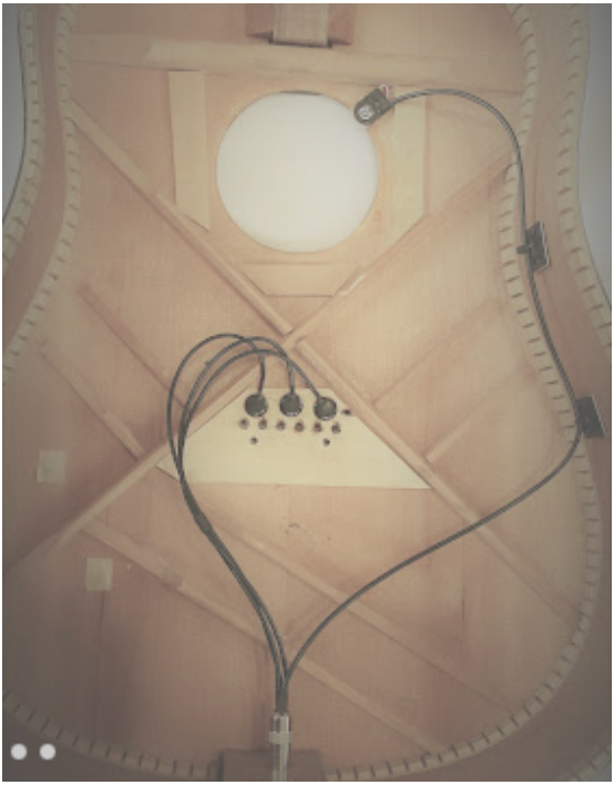 JJB Electronics Prestige 330 (15mm) ACOUSTIC PICKUP