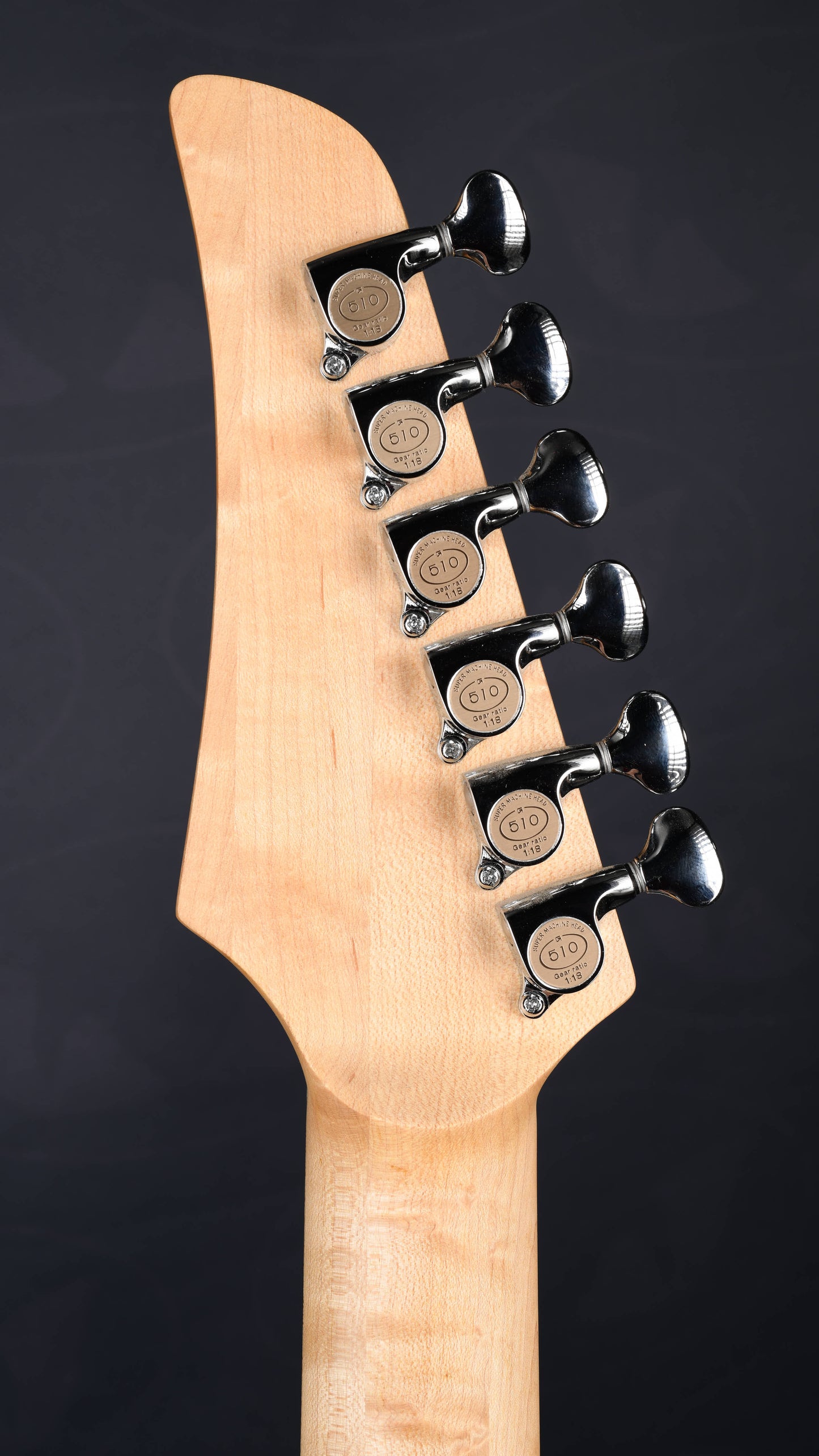 Feline alder S-type with lean back headstock Candy Apple Red