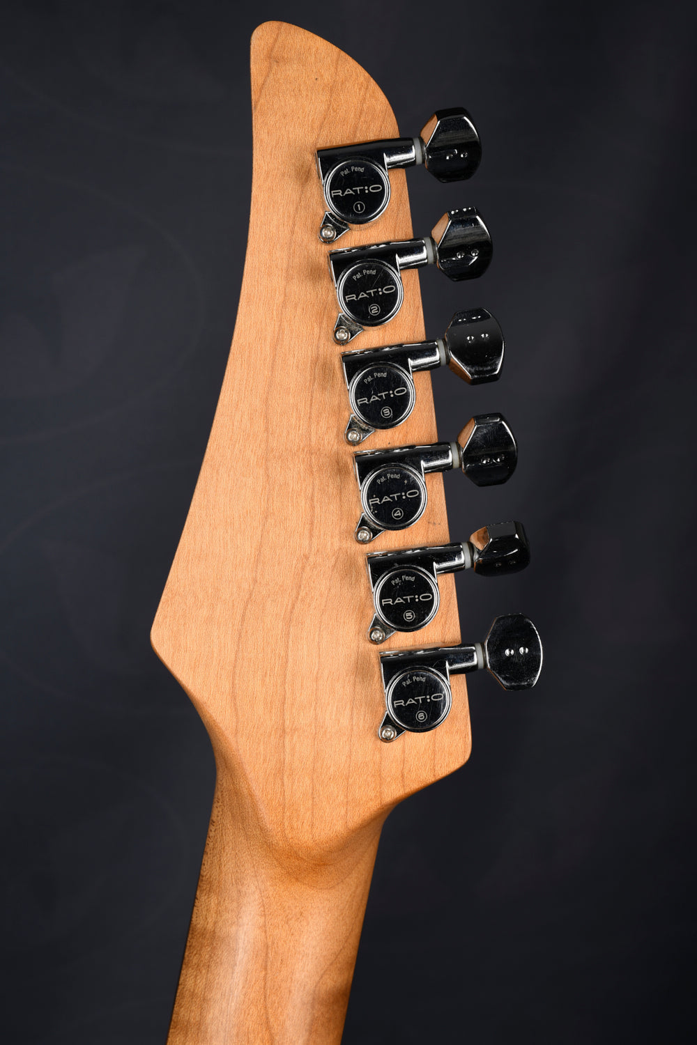 Feline alder S-type roasted maple neck relic charcoal burst