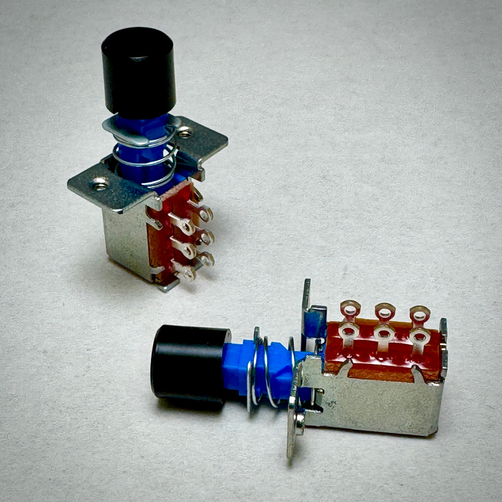 James Tyler or Fender style push button switch – Feline Guitars