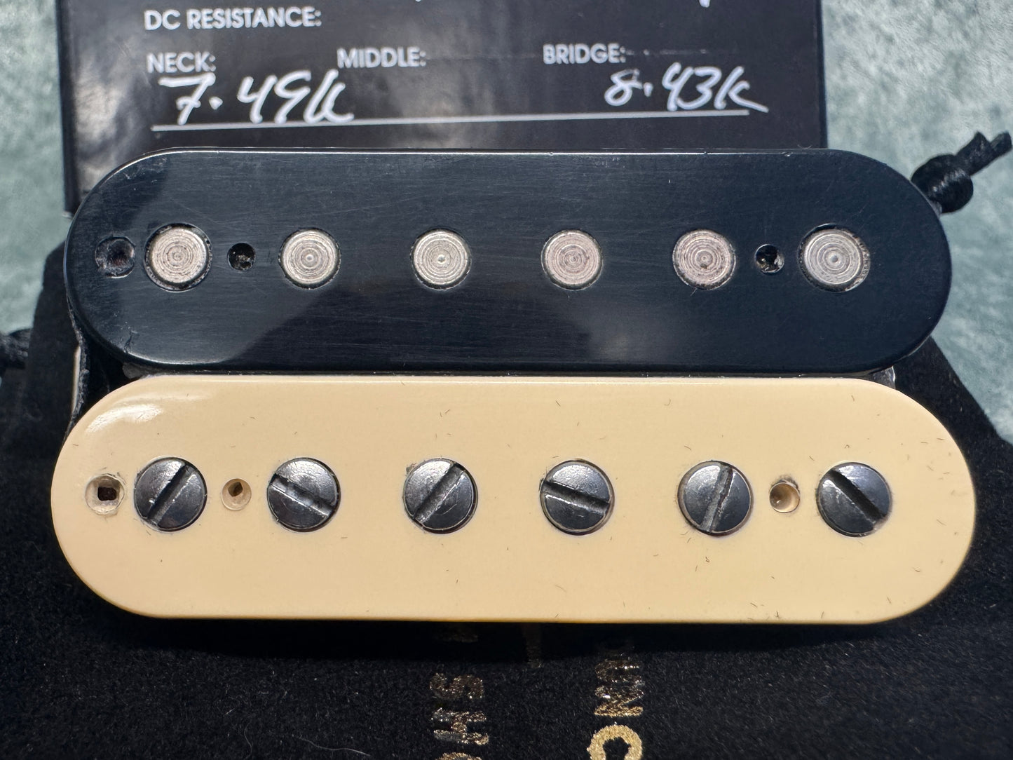 SEYMOUR DUNCAN 50TH ANNIVERSARY SH-1 '59 SET ZEBRA
