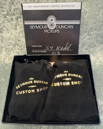 SEYMOUR DUNCAN 50TH ANNIVERSARY SH-1 '59 SET ZEBRA