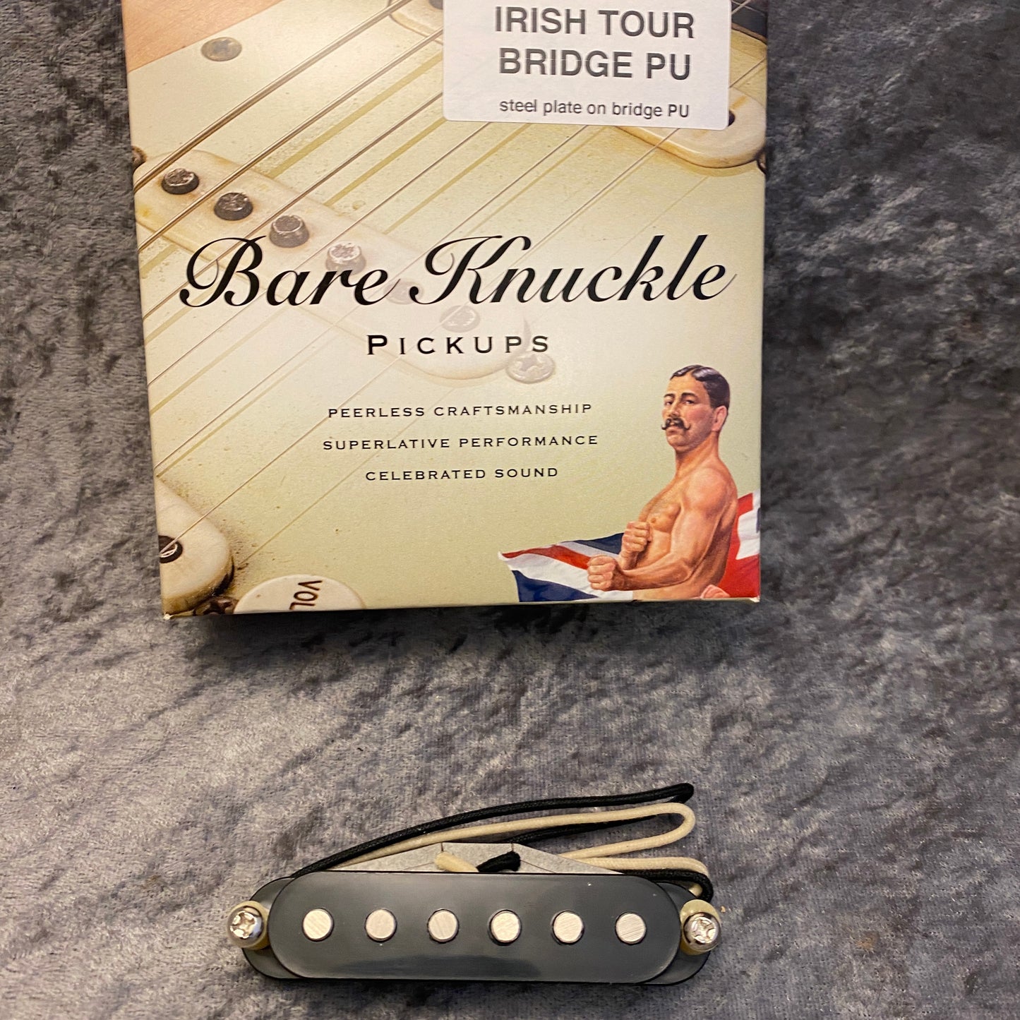 BARE KNUCKLE IRISH TOUR Bridge Pickup with baseplate