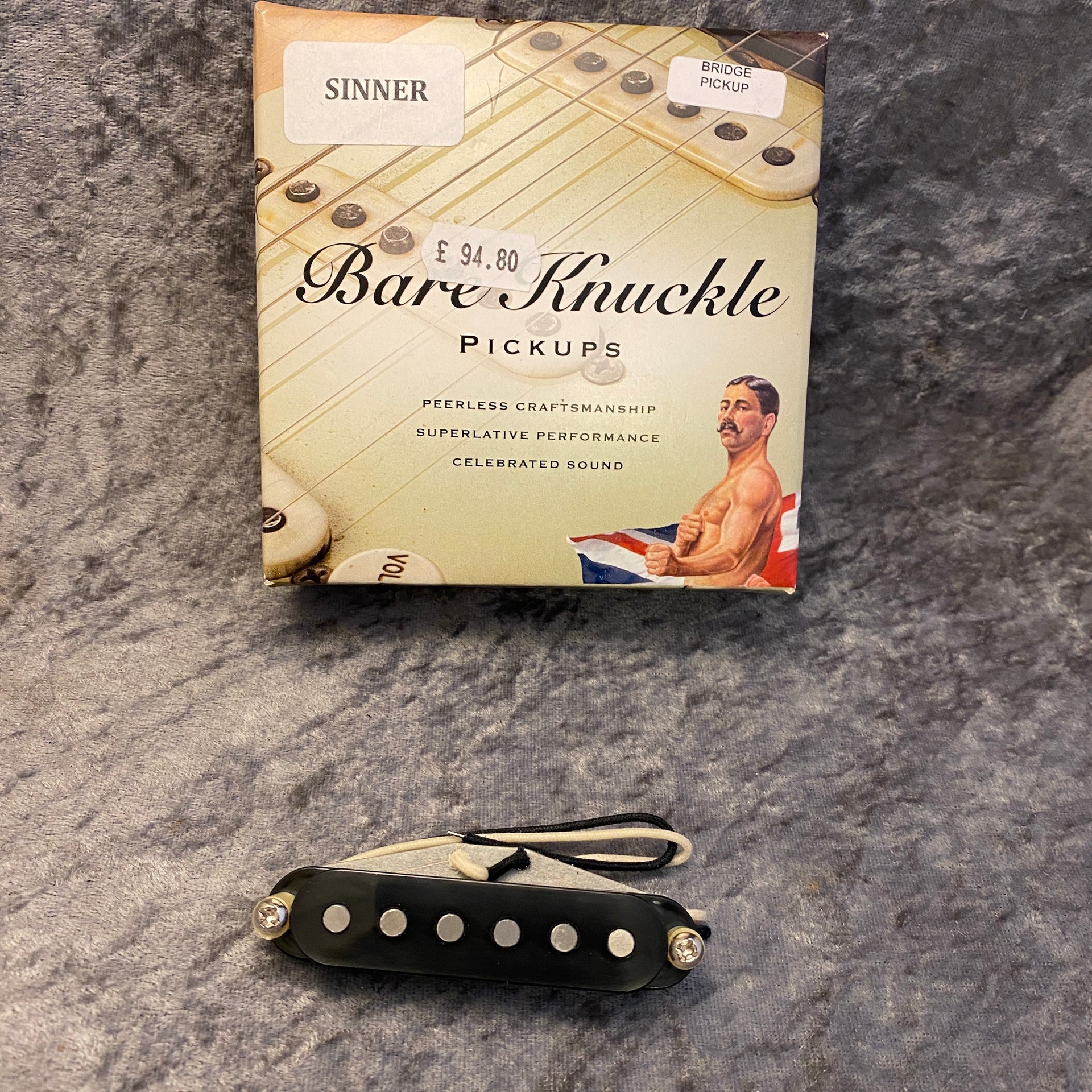 BARE KNUCKLE THE SINNER Bridge Pickup – Feline Guitars 