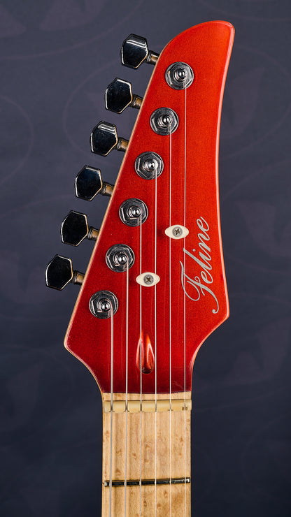 Feline RED STRAT (GILMOUR PULSE INSPIRED) - SECONDHAND