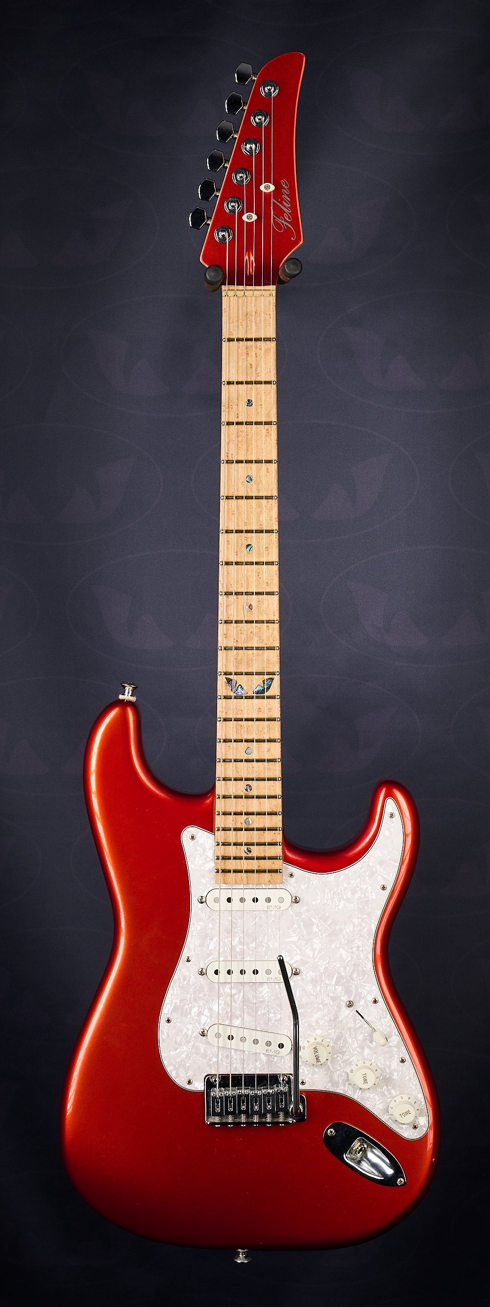 Feline RED STRAT (GILMOUR PULSE INSPIRED) - SECONDHAND