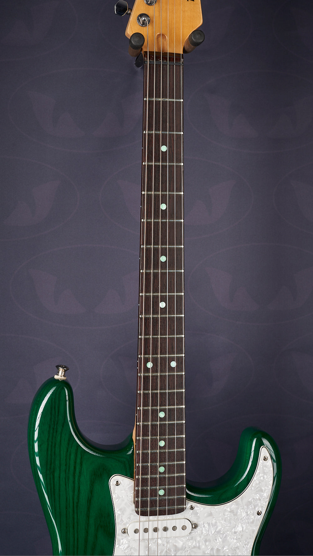 Feline Green STRAT (with LED lights) - SECONDHAND