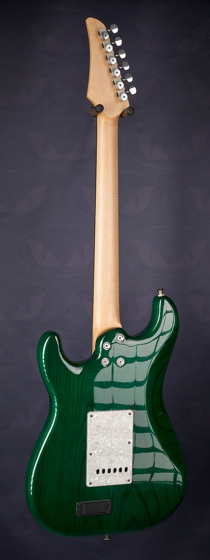 Feline Green STRAT (with LED lights) - SECONDHAND