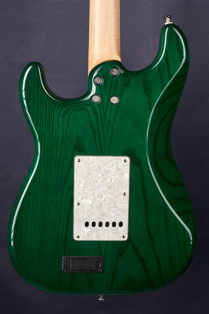 Feline Green STRAT (with LED lights) - SECONDHAND