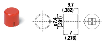 James Tyler or Fender style push button switch