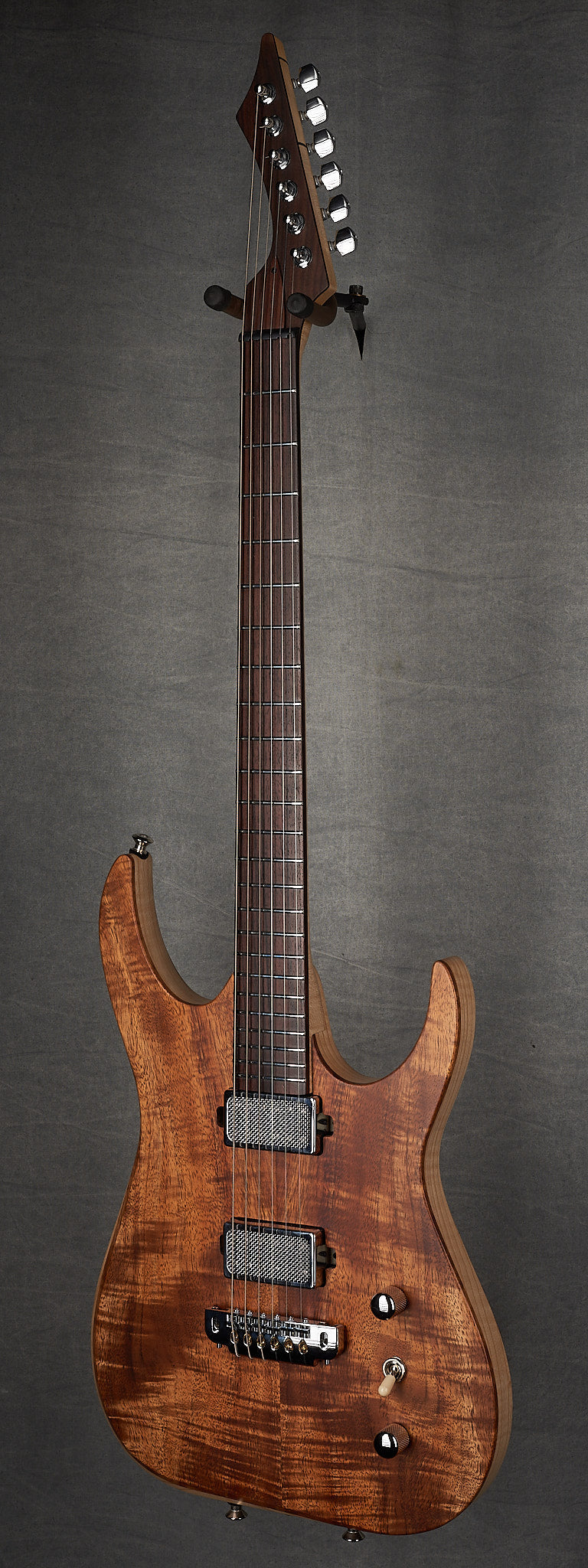 Blackmachine B6 Koa Top with wraparound bridge - Feline Made