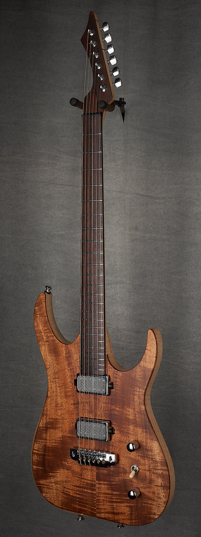 Blackmachine B6 Koa Top with wraparound bridge - Feline Made