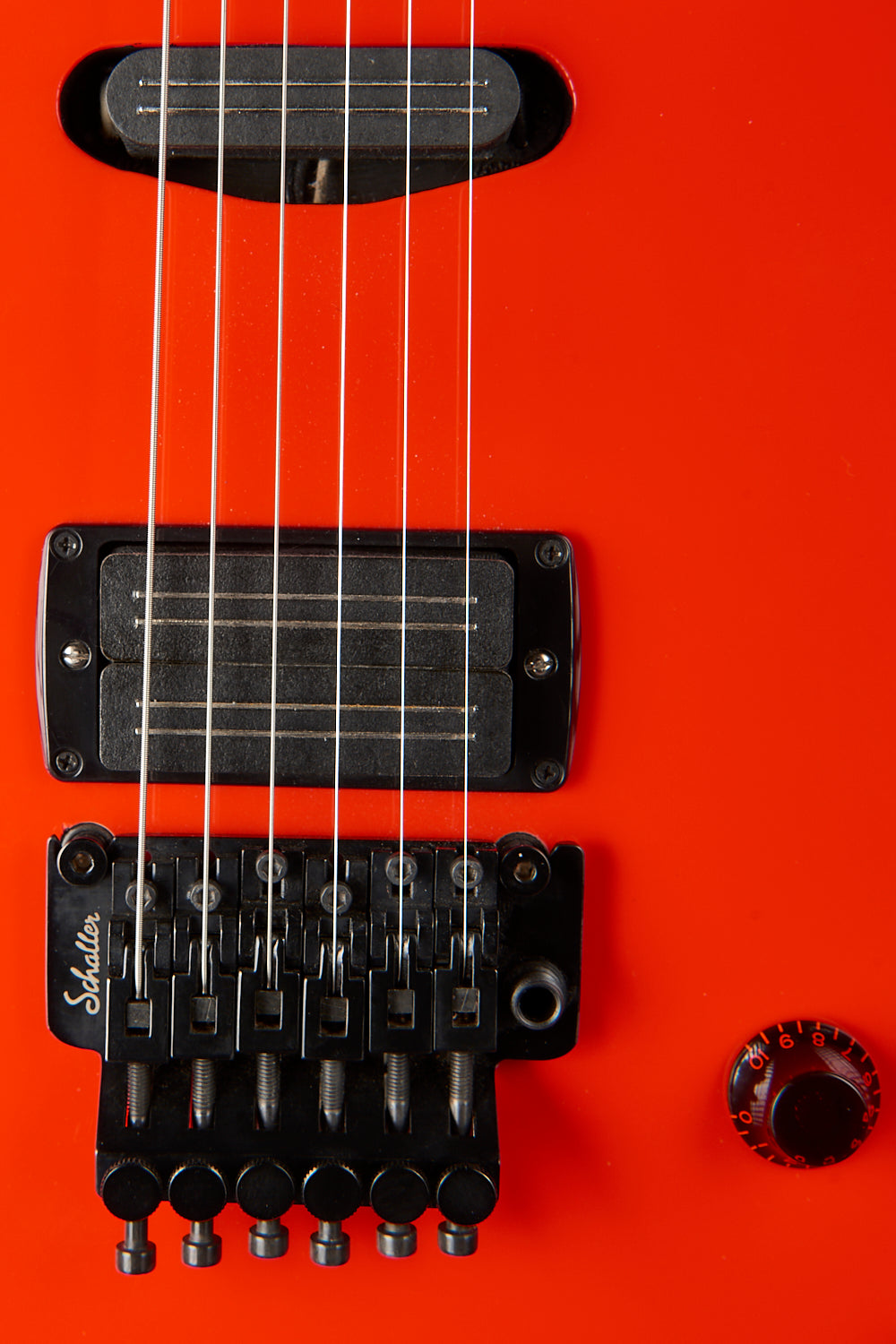 FELINE GOTHIC RED WITH FLOYD ROSE