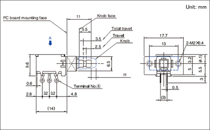 James Tyler or Fender style push button switch