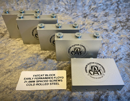 FatCat Guitar Components Fat Steel Block for FERNANDES Floyd Rose