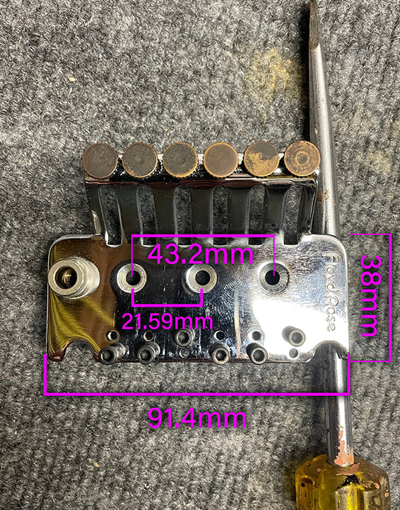 FatCat Guitar Components Fat Steel Block for FERNANDES Floyd Rose