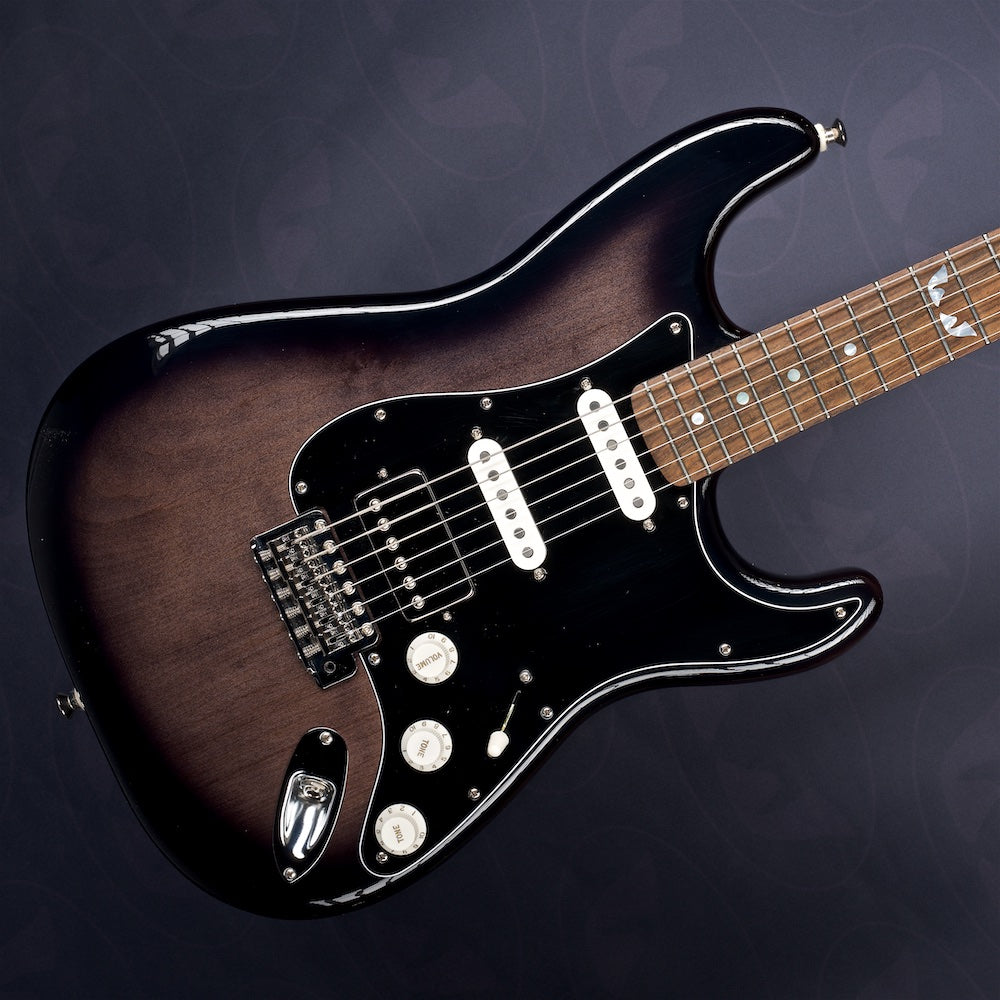 Feline alder S-type roasted maple neck relic charcoal burst