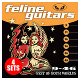 Feline Guitar Strings 9-46 Best Of Both Worlds