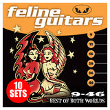 Feline Guitar Strings 9-46 Best Of Both Worlds