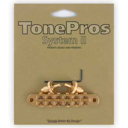 T3BP – TonePros Standard Tuneomatic (small posts, notched saddles)