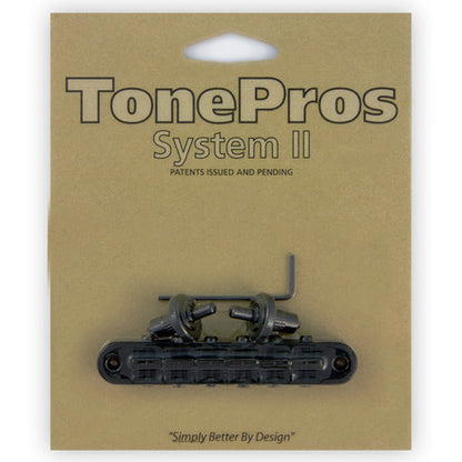 T3BP – TonePros Standard Tuneomatic (small posts, notched saddles)