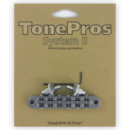 T3BP – TonePros Standard Tuneomatic (small posts, notched saddles)